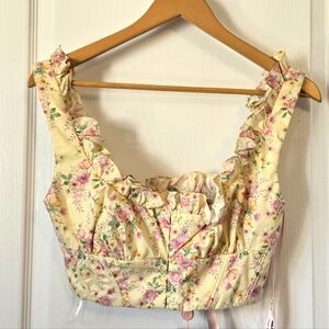 House of CB floral corset